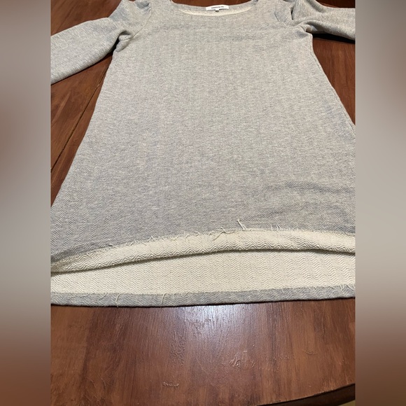 Emerson Fry Gray Alice Tunic Dress Puff Sleeves Size XS - Picture 8 of 10